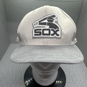 Chicago White Sox 59FIFTY Fitted Hat Cream Gray MLB Baseball‎ Cap 7 7/8